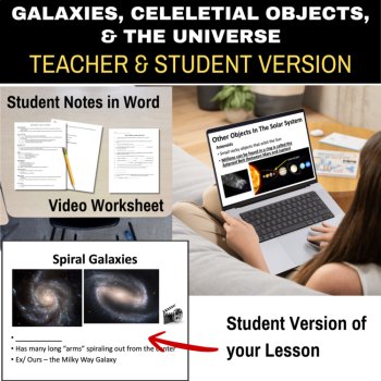 Type of Galaxies, Other Objects, and the Universe Lesson | Asteroids, Meteors, image 2