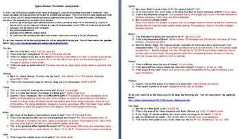 Space Newsletter Assignment - Inquiry-based Assignment with Guided Research, image 3