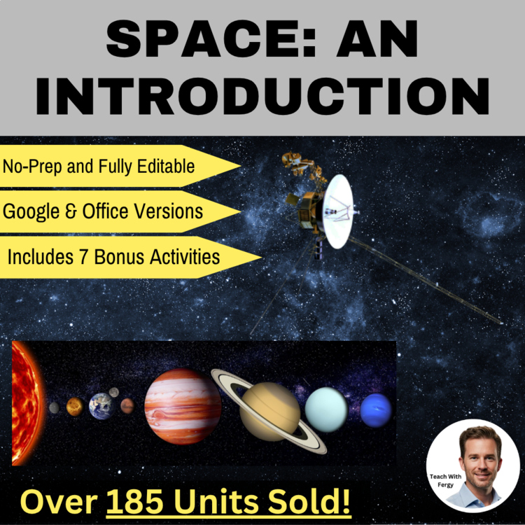 Space Introduction Lesson - Astronomical Units, Light Years, Voyager 1 and 2