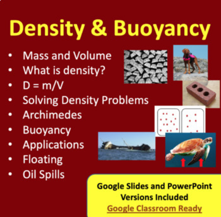 Density and Buoyancy Lesson | Volume, Density, Buoyancy, Real-World Applications