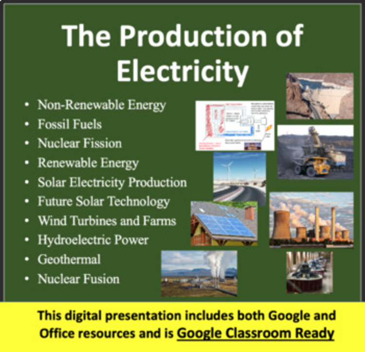 Electricity Production - Electricity Lesson | Generators, Energy Transformation