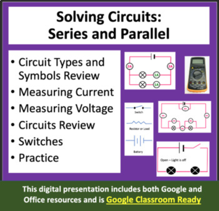 Solving Circuit Diagrams - Electricity Lesson | Current, Voltage, & Resistance