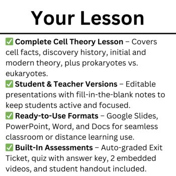 The Cell Theory Lesson | Biological Science | Prokaryotes, Eukaryotes, History, image 2