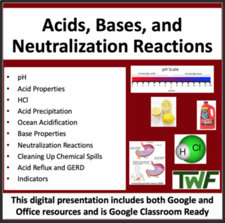 Acid, Bases, and Neutralization Reactions Lesson | Acidic & Basic Substances, pH