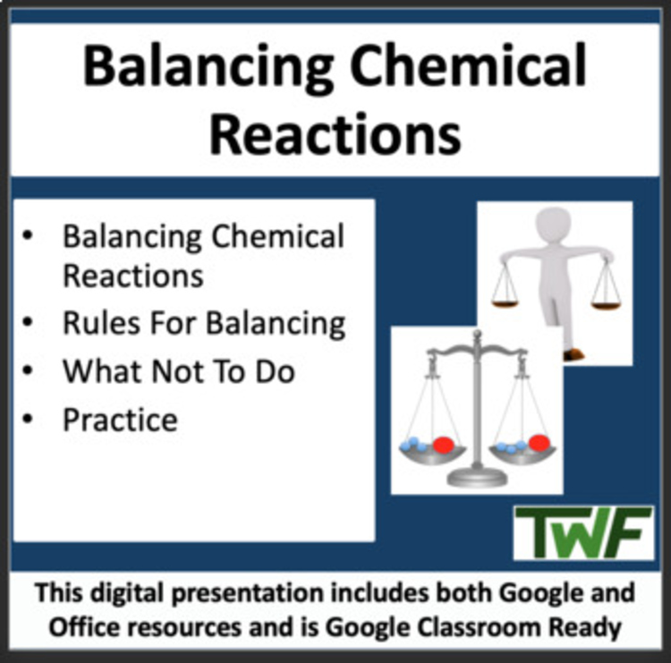 Balancing Chemical Reactions Lesson | Conservation of Mass, Chemical Equations