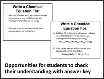 Chemical Reactions Introduction Lesson - Google Slides and PowerPoint Lesson, image 2