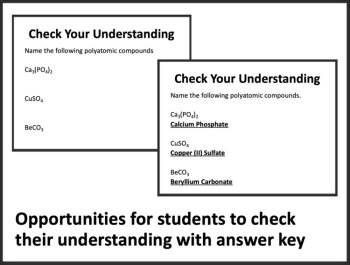 Polyatomic Compounds Introductory Lesson | Polyatomic Ions | Ionic Compounds, image 3