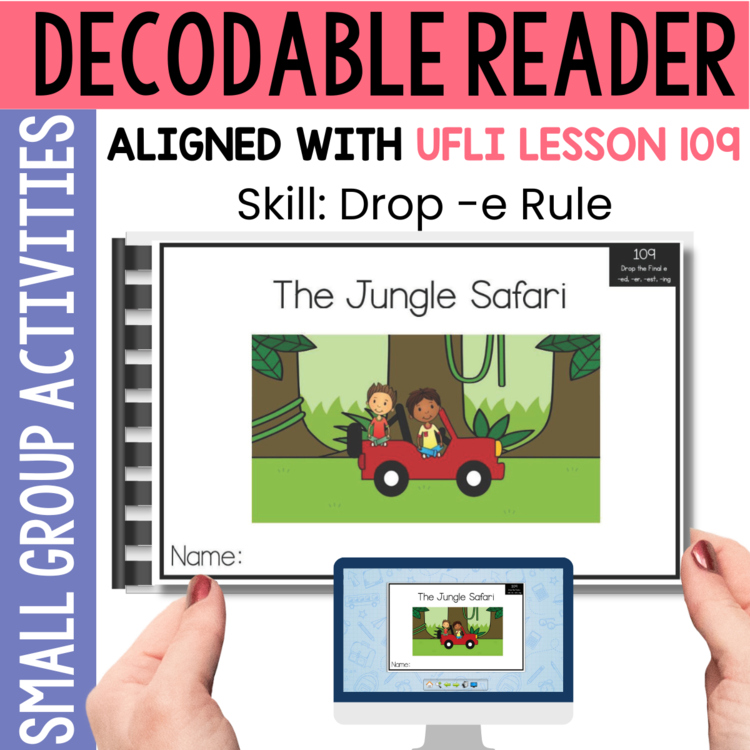 1st Grade Decodable Reader - UFLI Scope Lesson 109 - Small Group