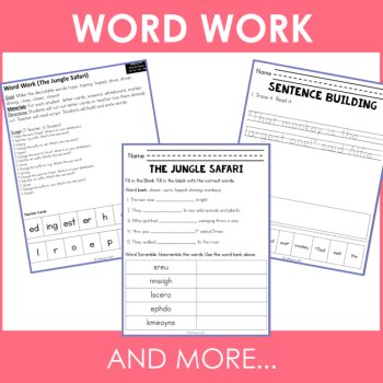 1st Grade Decodable Reader - UFLI Scope Lesson 109 - Small Group, image 3
