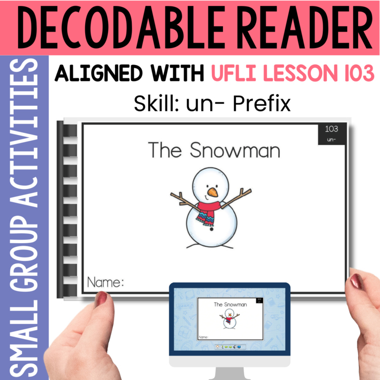 1st Grade Decodable Reader - UFLI Scope Lesson 103 - Small Group