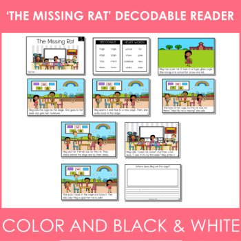 1st Grade Decodable Reader - UFLI Scope Lesson 61 - Small Group, image 2