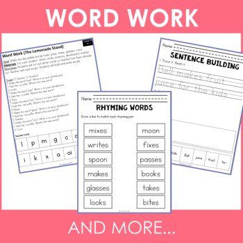 1st Grade Decodable Reader - UFLI Scope Lesson 99 - Small Group, image 3