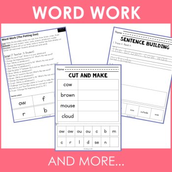 1st Grade Decodable Reader - UFLI Scope Lesson 96 - Small Group, image 3