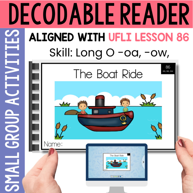 1st Grade Decodable Reader - UFLI Scope Lesson 86 - Small Group