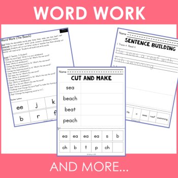 1st Grade Decodable Reader - UFLI Scope Lesson 85 - Small Group, image 3