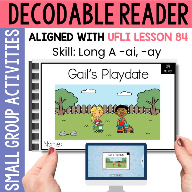 1st Grade Decodable Reader - UFLI Scope Lesson 84 - Small Group