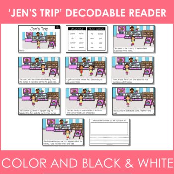 1st Grade Decodable Reader - UFLI Scope Lesson 82 - Small Group, image 2