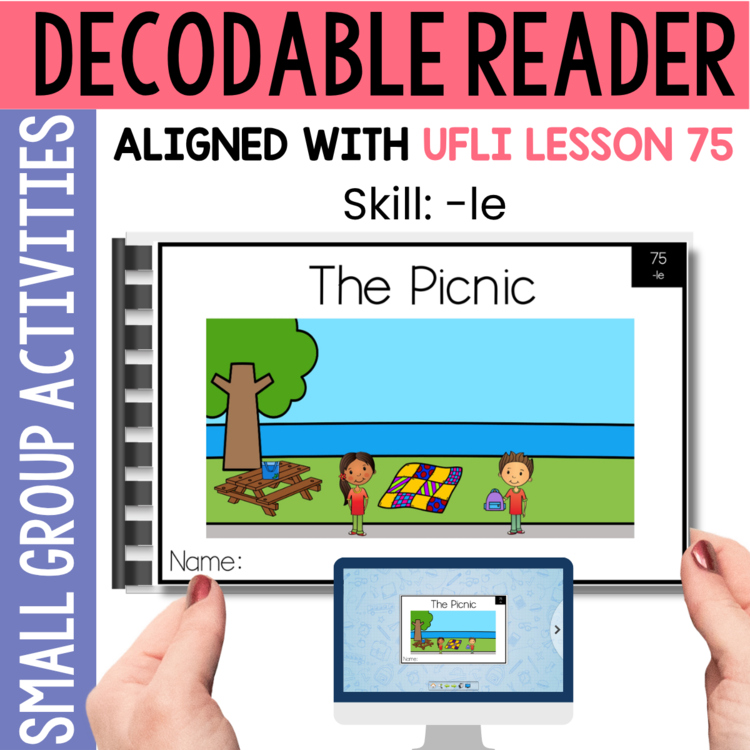 1st Grade Decodable Reader - UFLI Scope Lesson 75 - Small Group