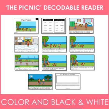 1st Grade Decodable Reader - UFLI Scope Lesson 75 - Small Group, image 2