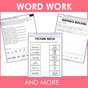 1st Grade Decodable Reader - UFLI Scope Lesson 74 - Small Group, image 3