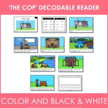 1st Grade Decodable Reader - UFLI Aligned Lesson 70 - Small Group Activities, image 2