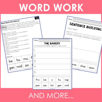 Kindergarten 1st Grade Decodable Reader - UFLI Scope Lesson 68 - Small Group, image 3