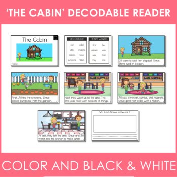 Kindergarten 1st Grade Decodable Reader - UFLI Scope Lesson 67b - Small Group, image 2
