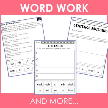 Kindergarten 1st Grade Decodable Reader - UFLI Scope Lesson 67b - Small Group, image 3