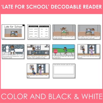 Kindergarten 1st Grade Decodable Reader - UFLI Scope Lesson 64 - Small Group, image 2