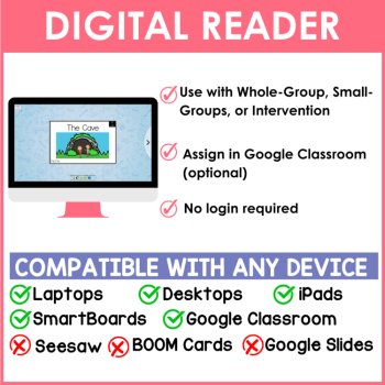 Kindergarten 1st Grade Decodable Reader - UFLI Scope Lesson 59 - Small Group, image 4