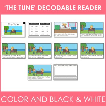 Kindergarten 1st Grade Decodable Reader - UFLI Scope Lesson 58 - Small Group, image 2