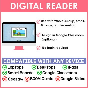 Kindergarten 1st Grade Decodable Reader - UFLI Scope Lesson 58 - Small Group, image 4
