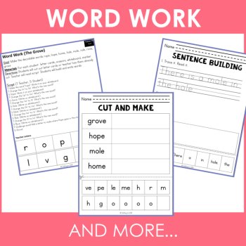 Kindergarten 1st Grade Decodable Reader - UFLI Scope Lesson 56 - Small Group, image 3