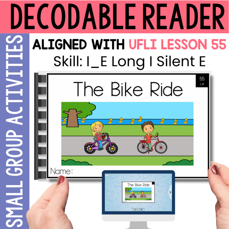 Kindergarten 1st Grade Decodable Reader - UFLI Scope Lesson 55 - Small Group