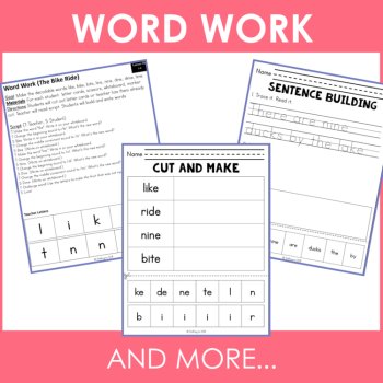 Kindergarten 1st Grade Decodable Reader - UFLI Scope Lesson 55 - Small Group, image 3