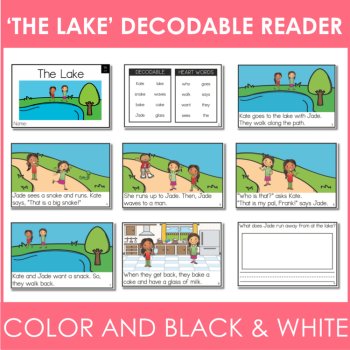 Kindergarten 1st Grade Decodable Reader - UFLI Scope Lesson 54 - Small Group, image 2
