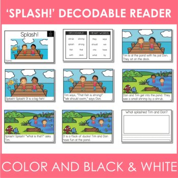 Kindergarten 1st Grade Decodable Reader - UFLI Scope Lesson 53 - Small Group, image 2