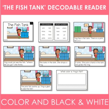 Kindergarten 1st Grade Decodable Reader - UFLI Scope Lesson 52 - Small Group, image 2