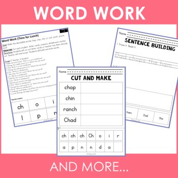 Kindergarten 1st Grade Decodable Reader - UFLI Scope Lesson 48 - Small Group, image 3