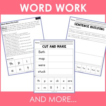 Kindergarten 1st Grade Decodable Reader - UFLI Scope Lesson 47 - Small Group, image 3