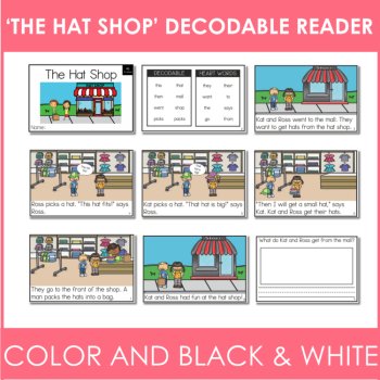 Kindergarten 1st Grade Decodable Reader - UFLI Scope Lesson 46 - Small Group, image 2
