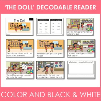 Kindergarten 1st Grade Decodable Reader - UFLI Scope Lesson 43 - Small Group, image 2