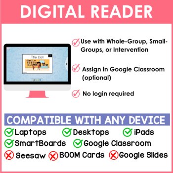 Kindergarten 1st Grade Decodable Reader - UFLI Scope Lesson 43 - Small Group, image 4