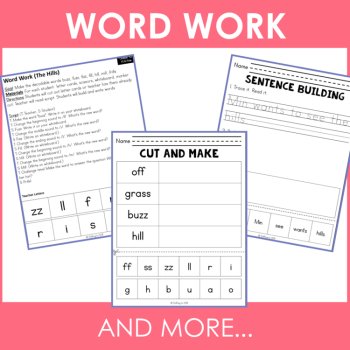 Kindergarten 1st Grade Decodable Reader - UFLI Scope Lesson 42 - Small Group, image 3