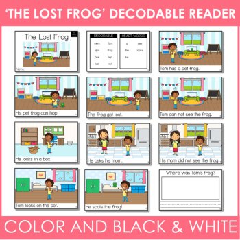 Kindergarten 1st Grade Decodable Reader - UFLI Scope Lesson 37 - Small Group, image 2