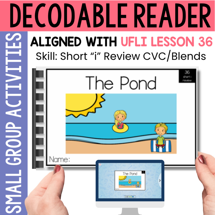 1st Grade Decodable Reader - UFLI Scope Lesson 36 - Small Group