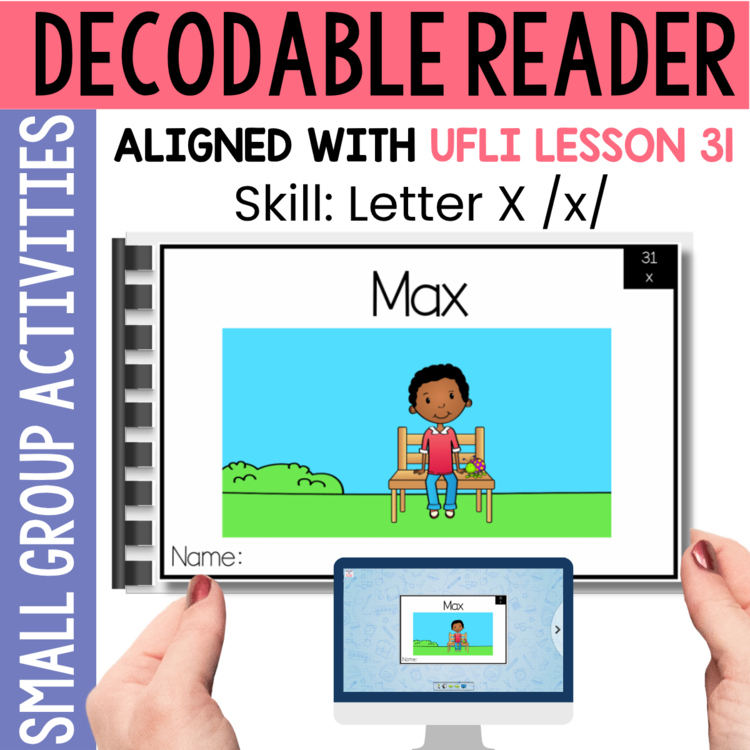 Kindergarten Decodable Reader - UFLI Scope Lesson 31 - Small Group Activities
