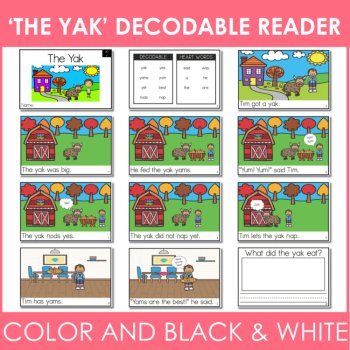 Kindergarten Decodable Reader - UFLI Scope Lesson 30 - Small Group Activities, image 2