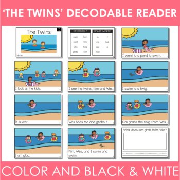 Kindergarten Decodable Reader - UFLI Scope Lesson 28 - Small Group Activities, image 2