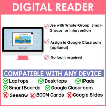 Kindergarten Decodable Reader - UFLI Scope Lesson 28 - Small Group Activities, image 4